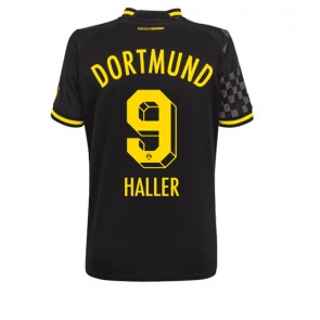 Borussia Dortmund Sebastien Haller #9 kläder Kvinnor 2022-23 Bortatröja Kortärmad